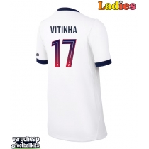 Paris Saint-Germain Vitinha #17 Replica Away Shirt Ladies 2026-27 Short Sleeve